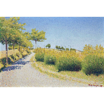 РЕПРОДУКЦИИ НА КАРТИНИ Пътека с цъфтящи бадемови дървета (1911)